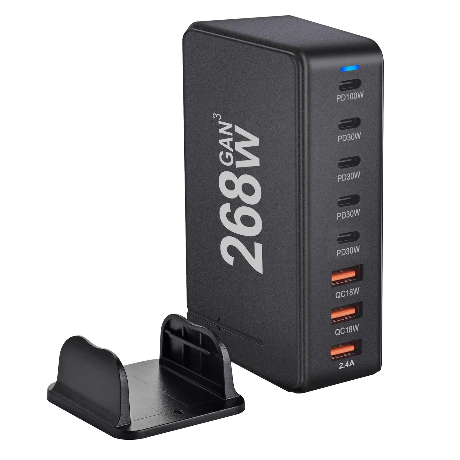 ũž GaN , 8 Ʈ USB CŸ PD ,  , 3.0 USB CŸ  ,  USB , 268W
